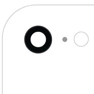 Back Camera Lens With Bracket & Bezel For iPhone 7 (Aftermarket Plus) (10 Pack)