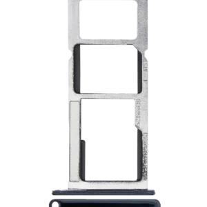 Dual Sim Card Tray For Motorola Moto E5 Play (XT1921 / 2018) (Black)