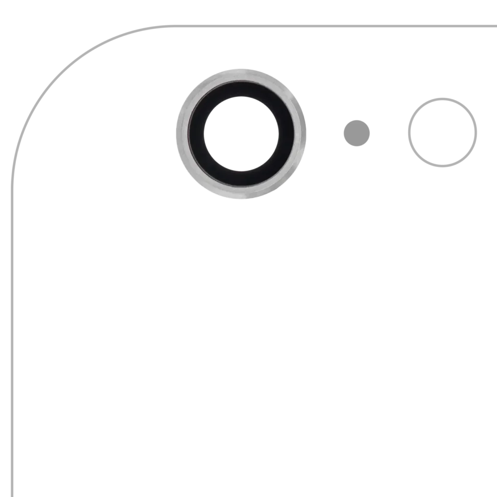 Back Camera Lens For iPhone 6 Plus / 6S Plus (Silver) (10 Pack)