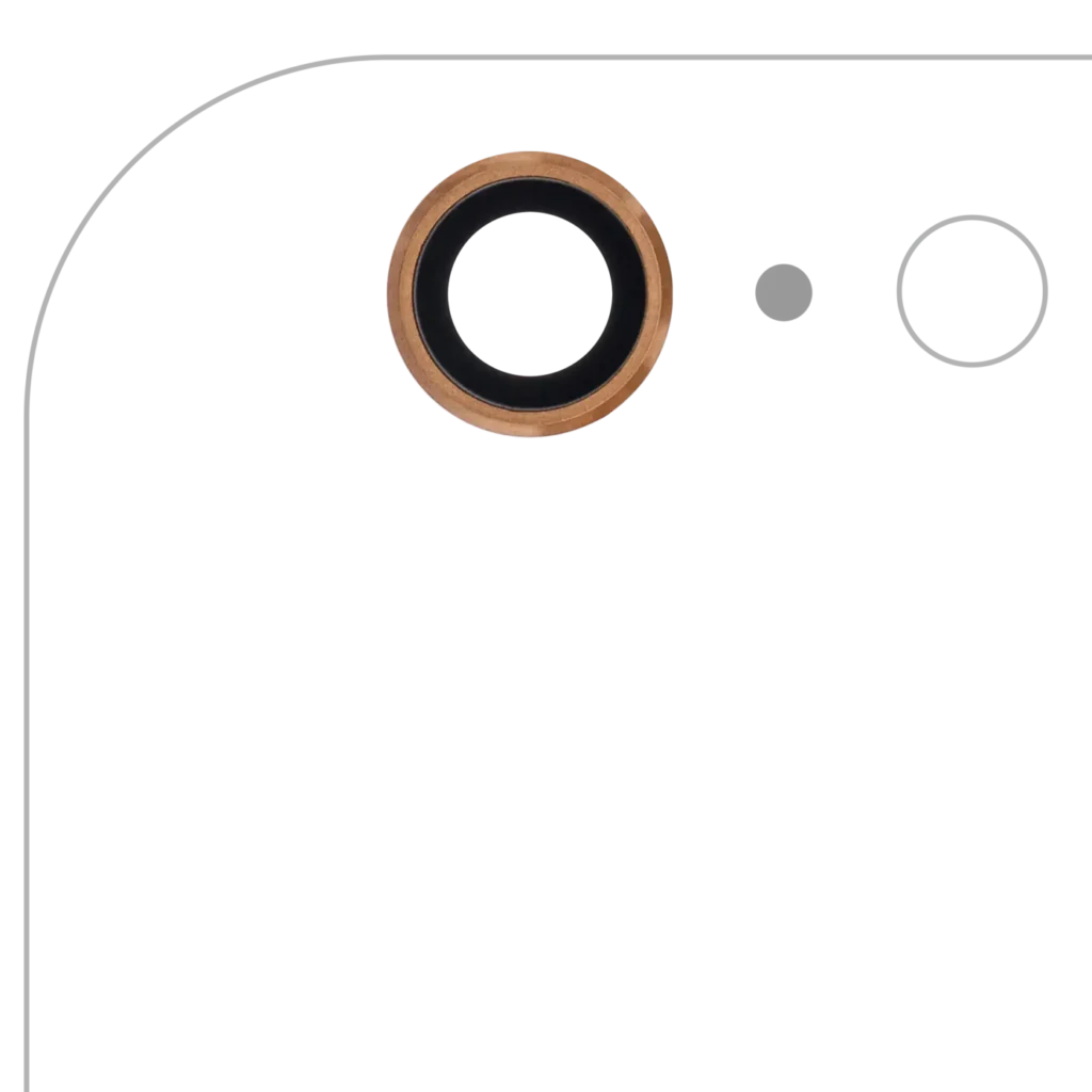Back Camera Lens For iPhone 6 Plus / 6S Plus (Gold) (10 Pack)