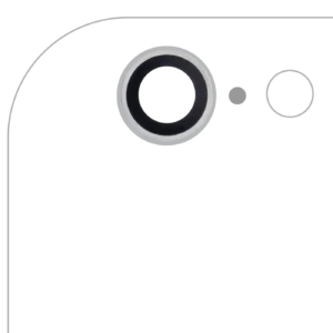 Back Camera Lens For iPhone 6 / 6S (Silver) (10 Pack)
