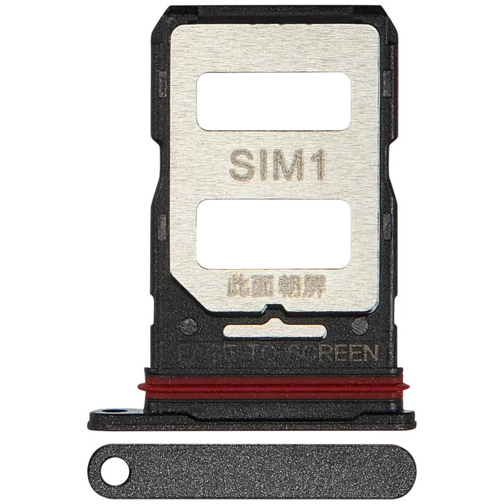 Sim Card Tray For Xiaomi 13T / 13T Pro (Black)
