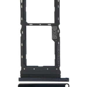 Dual Sim Card Tray For Motorola Moto G8 Play (XT2015 / 2019) (Black Onyx)