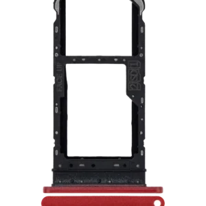 Single Sim Card Tray For Motorola Moto E7 (XT2095 / 2020) (Red)