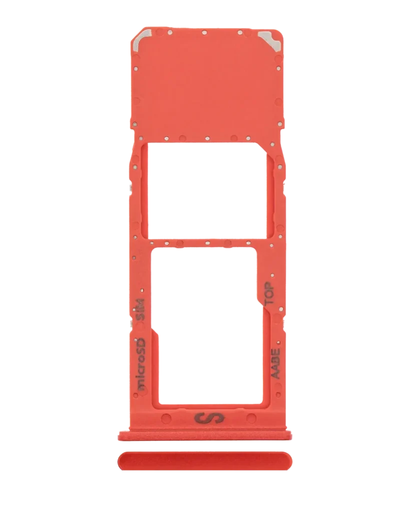 Single Sim Card Tray For Samsung Galaxy A02 (A022 / 2020) (Red)
