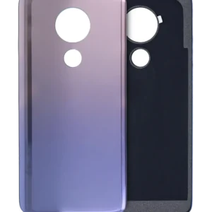 Back cover Glass For Motorola Moto G7 Power (XT1955 / 2019) (Iced Violet)
