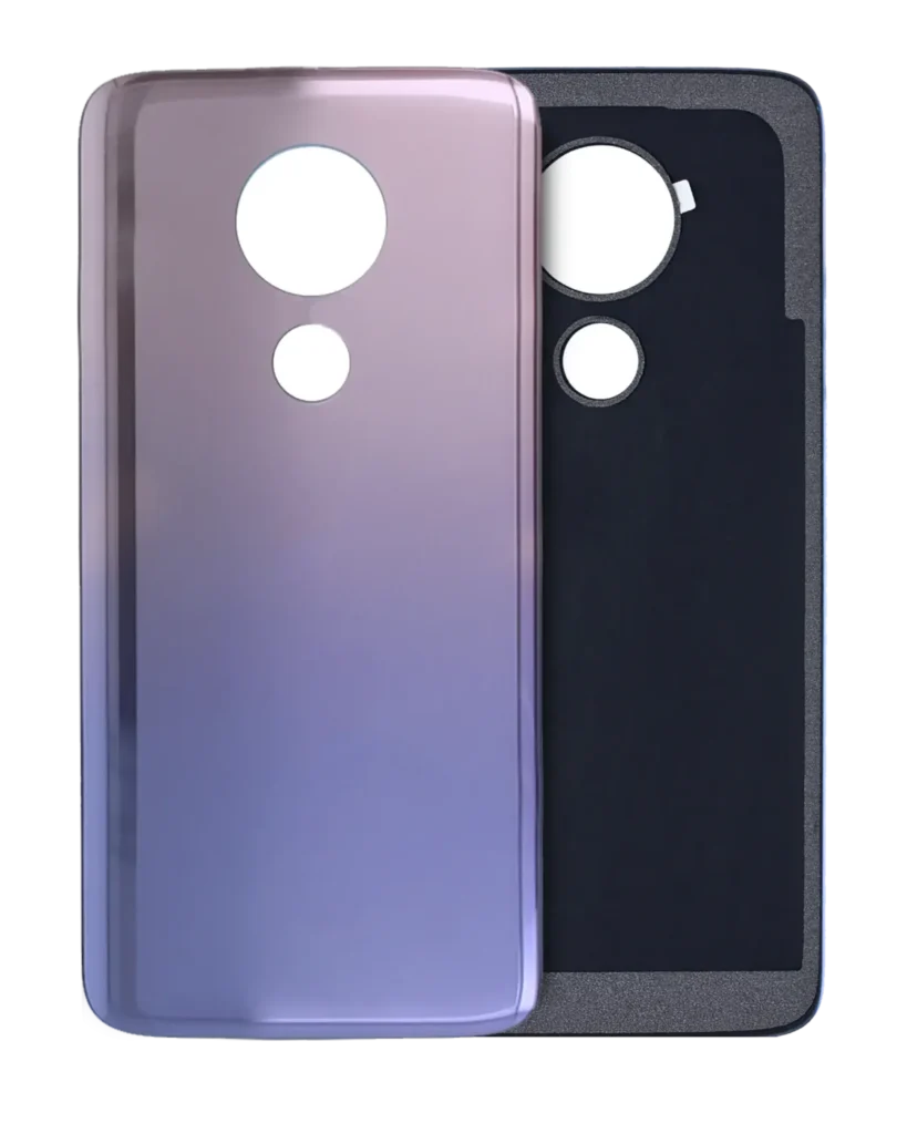 Back cover Glass For Motorola Moto G7 Power (XT1955 / 2019) (Iced Violet)