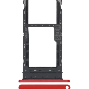 Dual Sim Card Tray For Motorola Moto E7 (XT2095 / 2020) (Red)