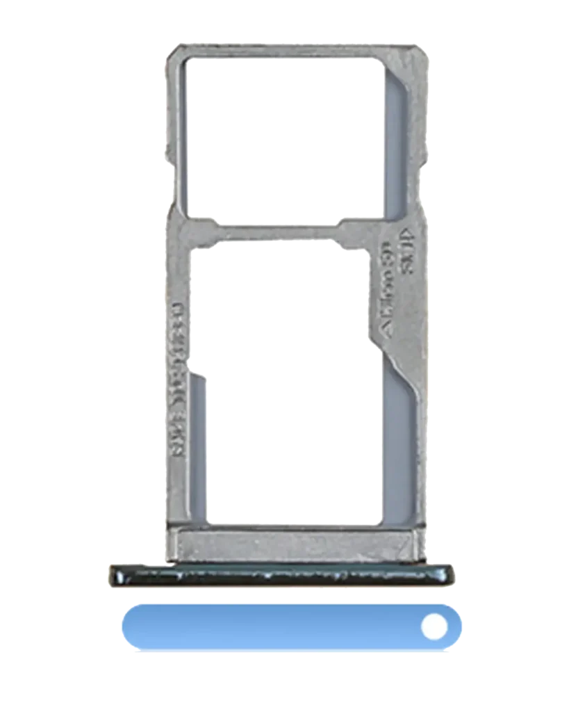 Single Sim Card Tray For Motorola Moto G6 Play / G6 Forge (XT1922 / 2018) (Blue)