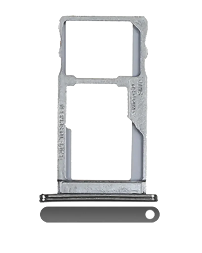 Single Sim Card Tray For Motorola Moto G6 Play / G6 Forge (XT1922 / 2018) (Black)