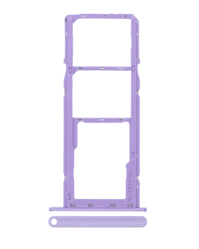 Dual Sim Card Tray For Samsung Galaxy A01 (A015 / 2020) (Purple)