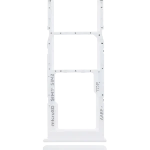 Dual Sim Card Tray For Samsung Galaxy A02 (A022 / 2020) (White)