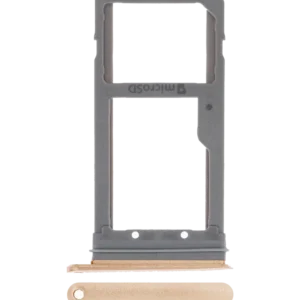 Single Sim Card Tray For Samsung Galaxy S7 Edge (Gold)
