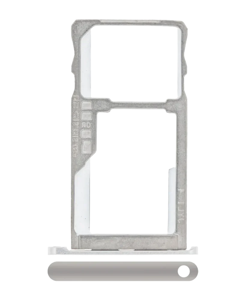 Sim Card Tray For BlackBerry KEYone (Silver)