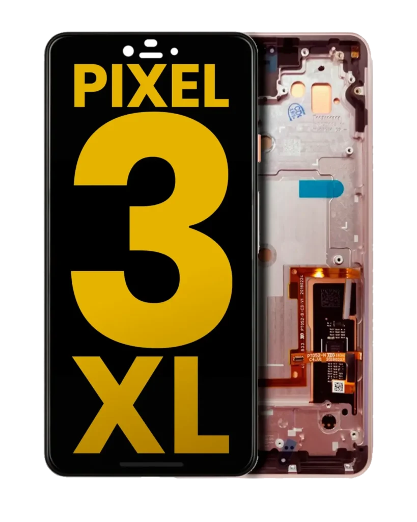 OLED Assembly With Frame For Google Pixel 3 XL (Refurbished) (Pink)