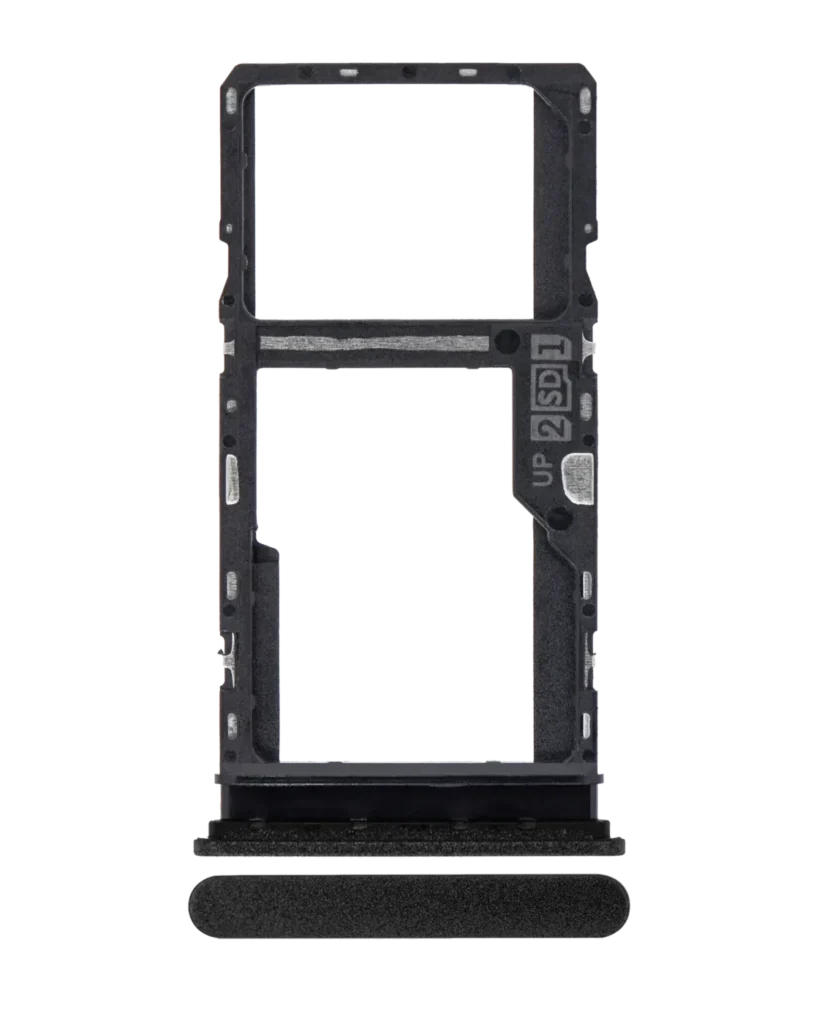 Dual Sim Card Tray For Motorola Moto G30 (XT2129 / 2021) (Phantom Black)