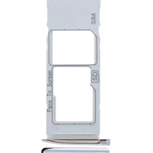 Single Sim Card Tray For Motorola Moto G7 (XT1962 / 2019) / G7 Plus (XT1965-2 / 2019) (Silver)