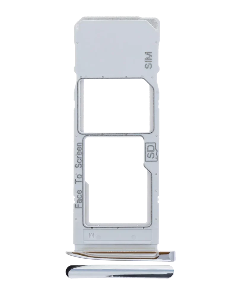 Single Sim Card Tray For Motorola Moto G7 (XT1962 / 2019) / G7 Plus (XT1965-2 / 2019) (Silver)