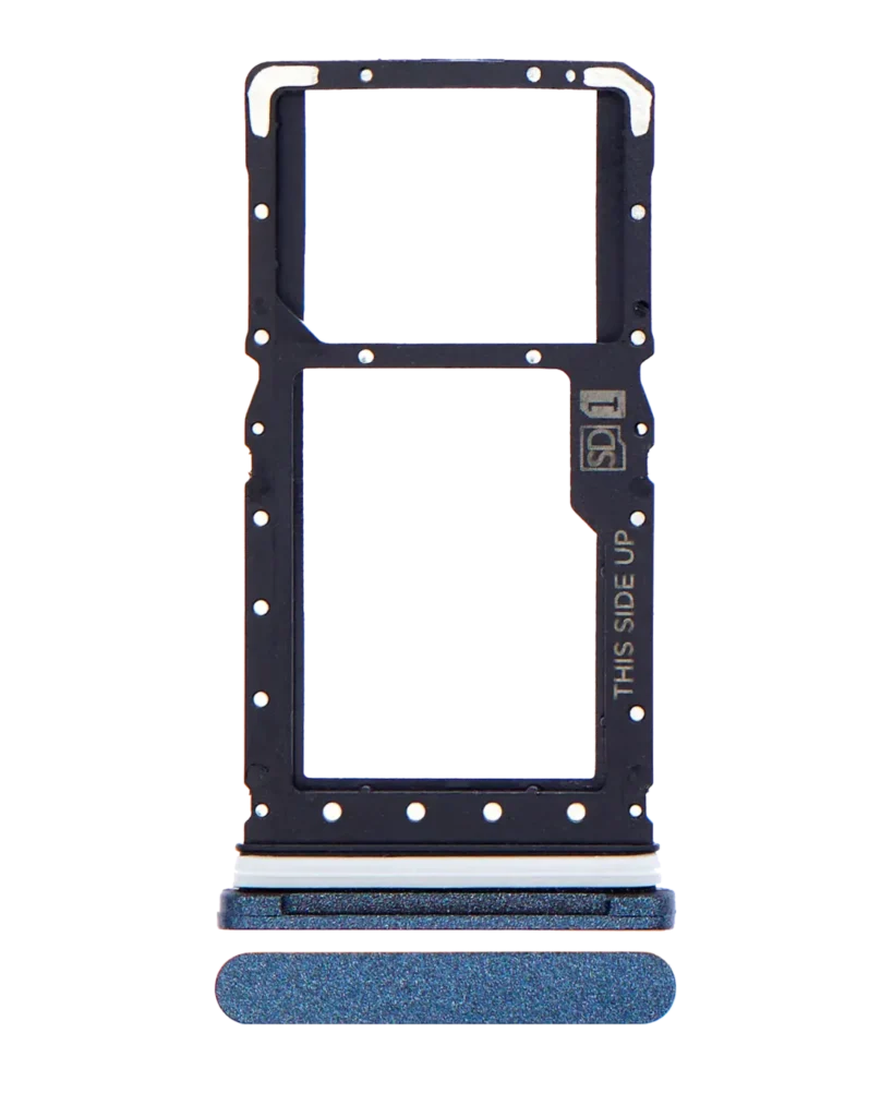 Single Sim Card Tray For Motorola Moto E (XT2052 / 2020) (Genuine OEM) (Midnight Blue)