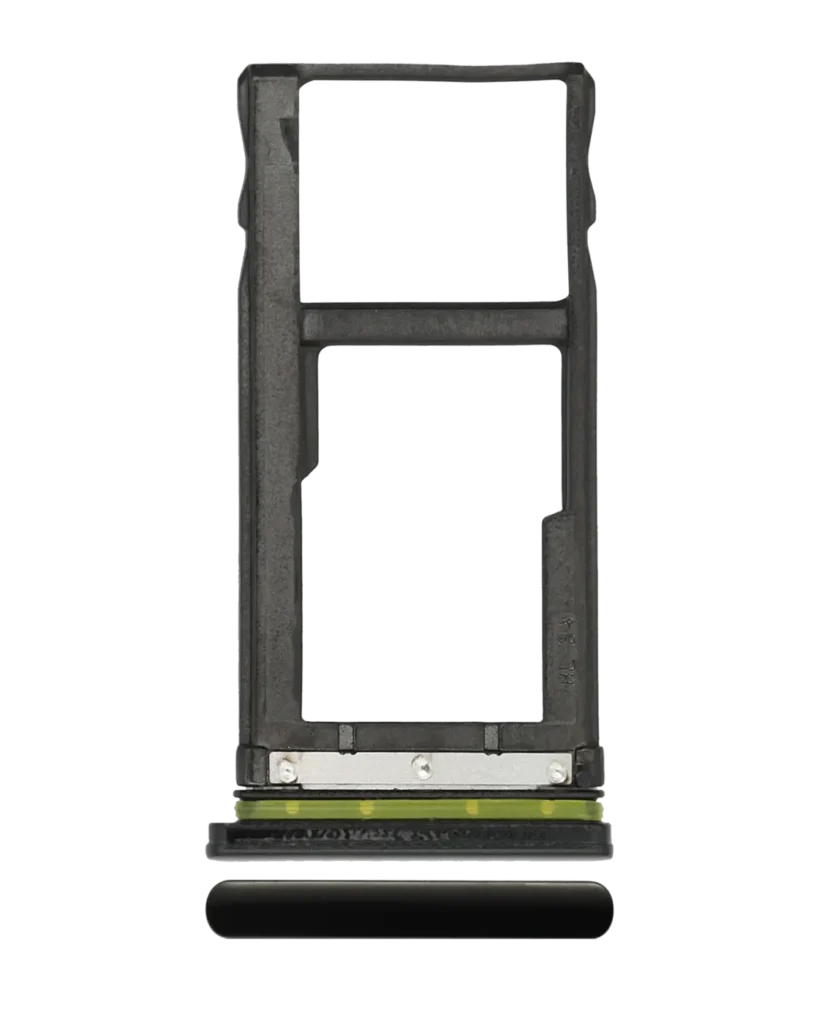 Single Sim Card Tray For Motorola One Vision (XT1970 / 2019) / P50 (XT1970 / 2019) (Black)