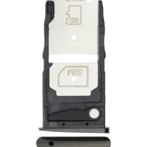 Single Sim Card Tray For Motorola Moto Z3 (XT1929-17 / 2018) / Z3 Play (XT1929 / 2018) (Black)