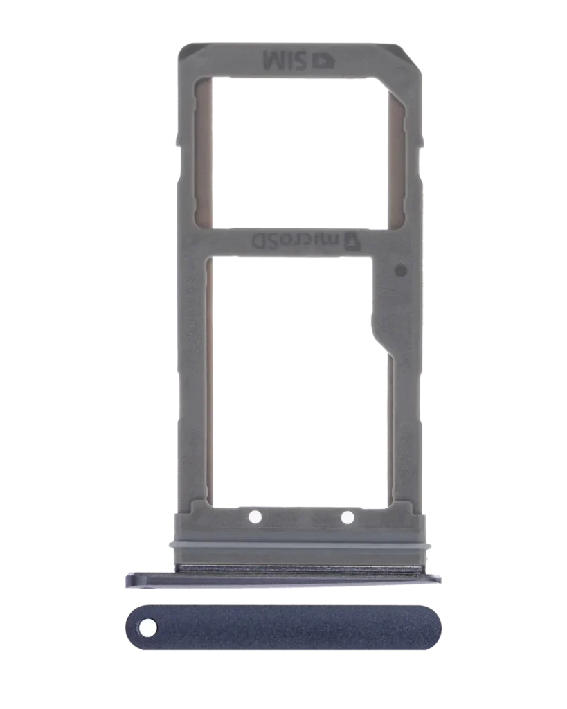 Single Sim Card Tray For Samsung Galaxy S7 Edge (Black)