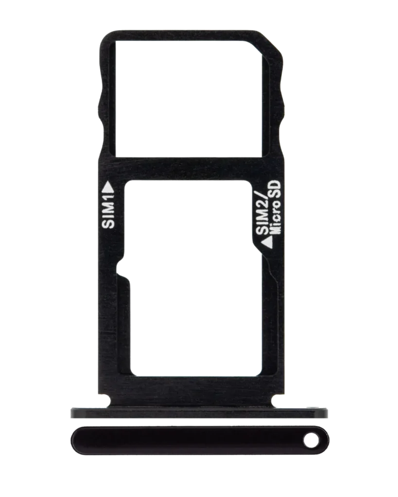 Sim Card Tray For BlackBerry KEY2 (BBF100 Series) (Black)