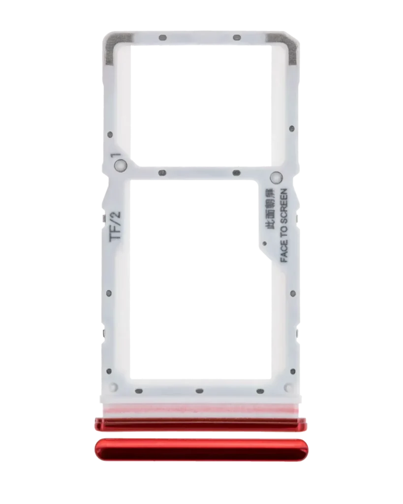 Sim Card Tray For Xiaomi Redmi Note 8 Pro (Red)