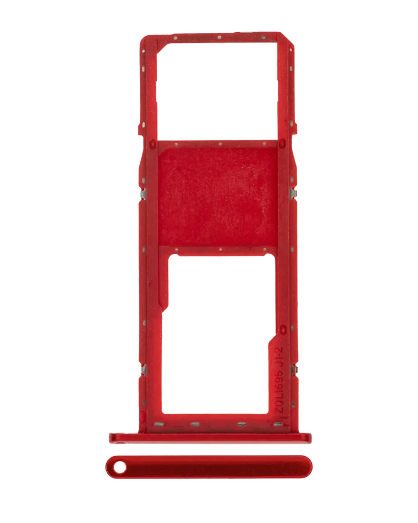 Single Sim Card Tray For Samsung Galaxy A01 (A015 / 2020) (Red)