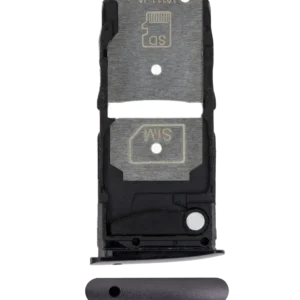 Single Sim Card Tray For Motorola Moto Z4 (XT1980 / 2019) (Black)