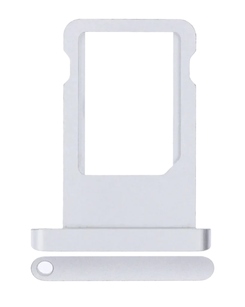 Sim Card Tray For iPad Mini 1 / iPad Mini 2 / iPad Mini 3 / iPad Air 1 / iPad 5 (2017) / iPad 6 (2018) (Silver)