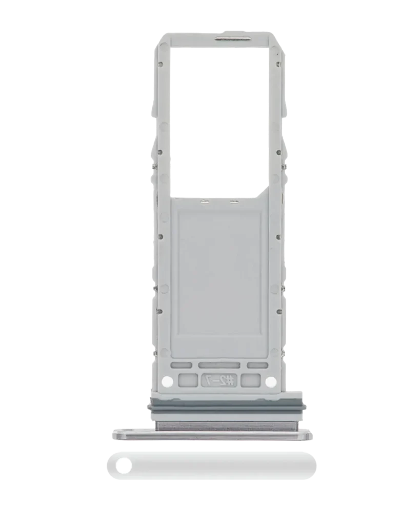 Single Sim Card Tray For Samsung Galaxy Note 10 (Aura Glow / Silver)