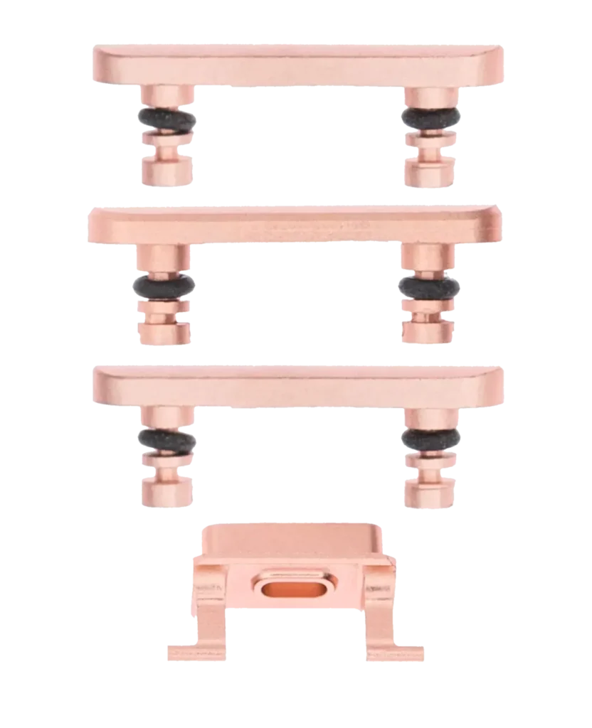 Hard Buttons (Power / Volume / Mute Switch) For iPhone 7 Plus (Rose Gold)