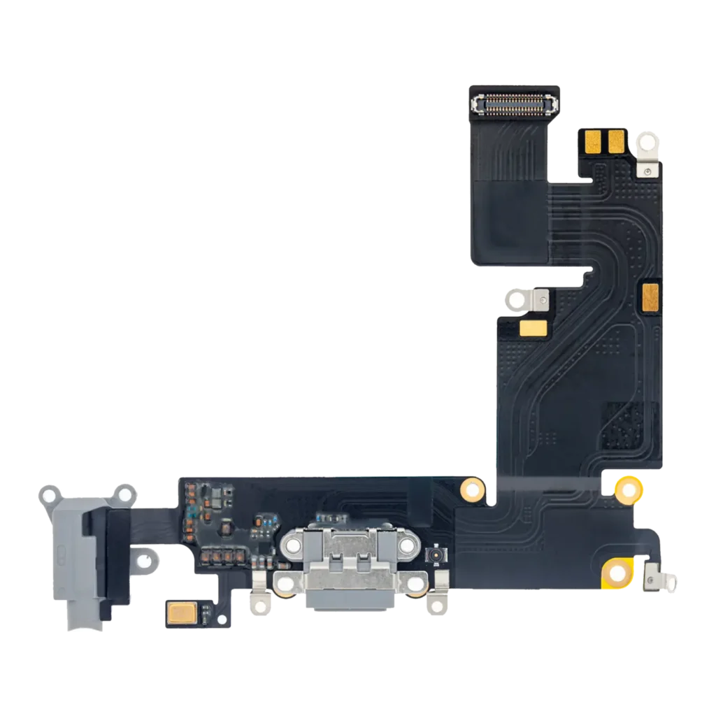 Charging Port Flex Cable For iPhone 6 Plus (Aftermarket) (Space Gray)