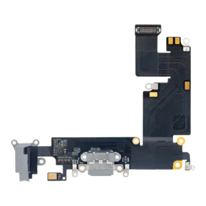 Charging Port Flex Cable For iPhone 6 Plus (Aftermarket) (Space Gray)