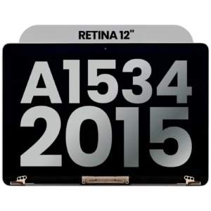 Complete LCD Display Assembly For MacBook 12" A1534 (2015) (Used OEM Pull: Grade B) (Space Gray)