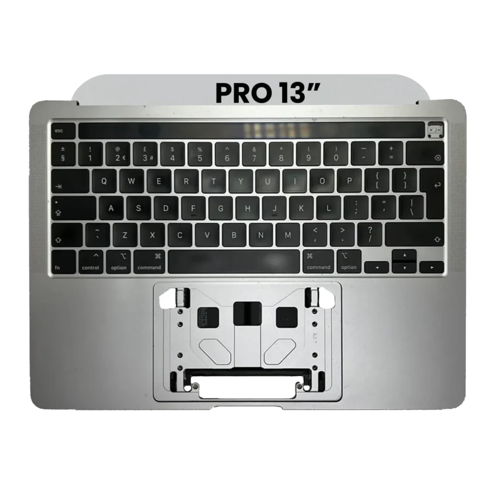 Top Case with Keyboard (ISO UK) For MacBook Pro 13" A2251 (2020) (Space Gray)
