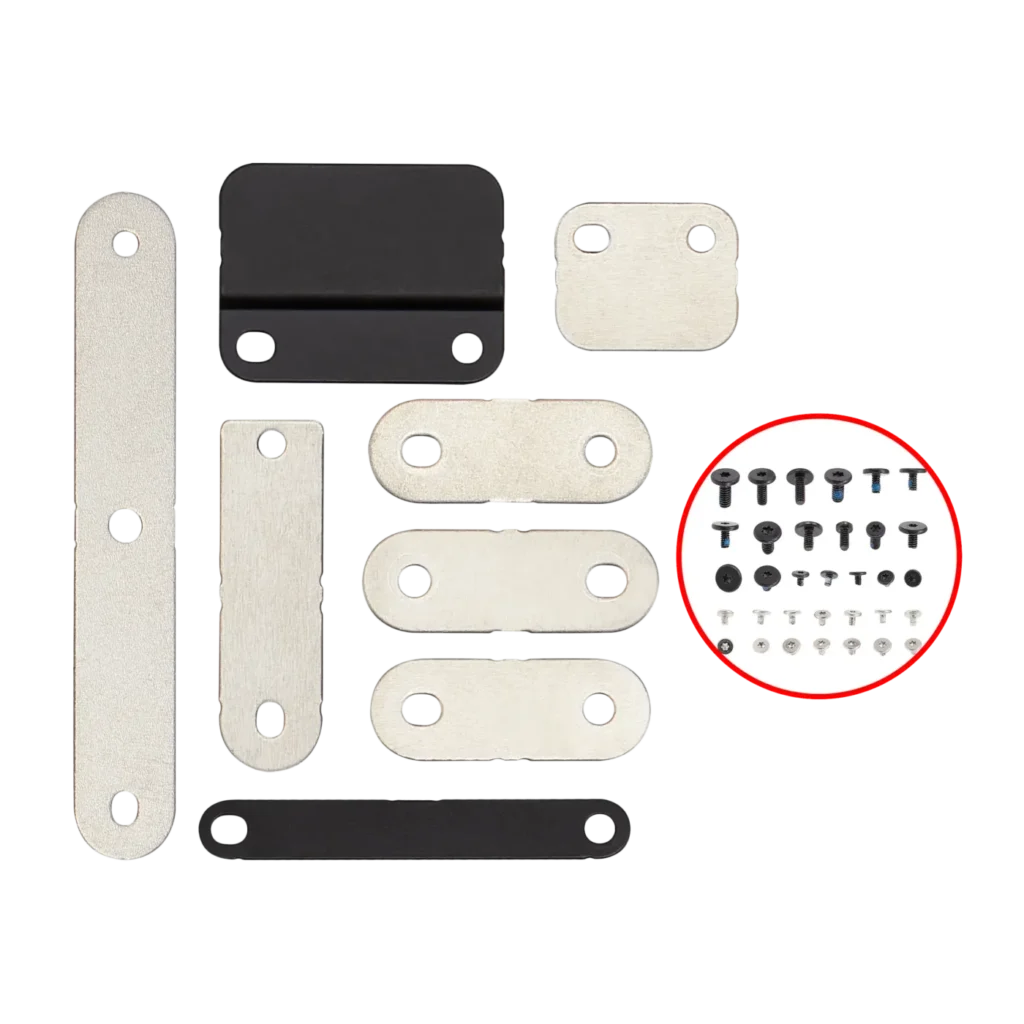 Full Set Small Metal Bracket And Screw Set For MacBook Pro 14" (A2442 / Late 2021)