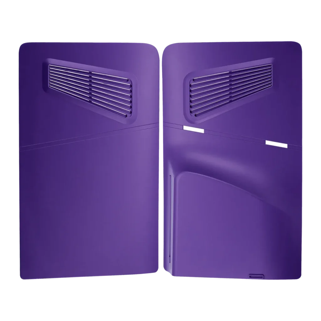 Console Shell For PlayStation 5 Slim (Purple) (2 Piece Set)