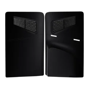 Console Shell For PlayStation 5 Slim (Black) (2 Piece Set)