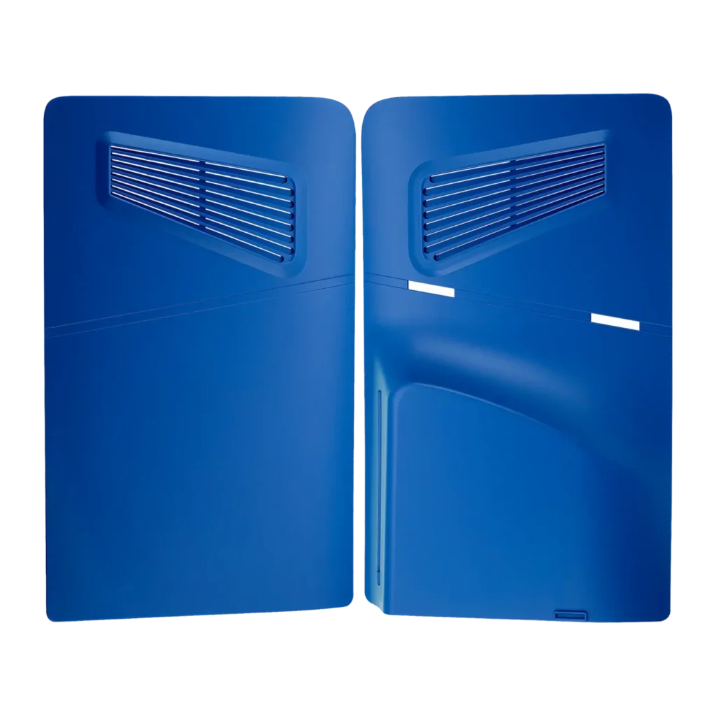 Console Shell For PlayStation 5 Slim (Blue) (2 Piece Set)