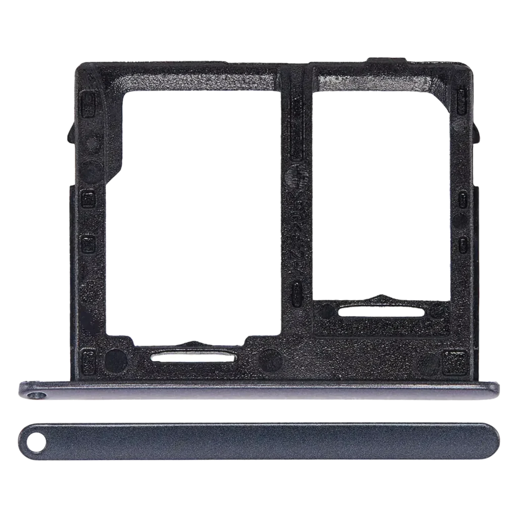 Single Sim Card Tray For Samsung Galaxy Tab A 10.1" (T515 / T517) (Black)