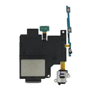 Loudspeaker With Headphone Jack And Power / Volume Flex For Samsung Galaxy Tab S 10.5" (T800 / T805) (2014) (2 Piece Set)