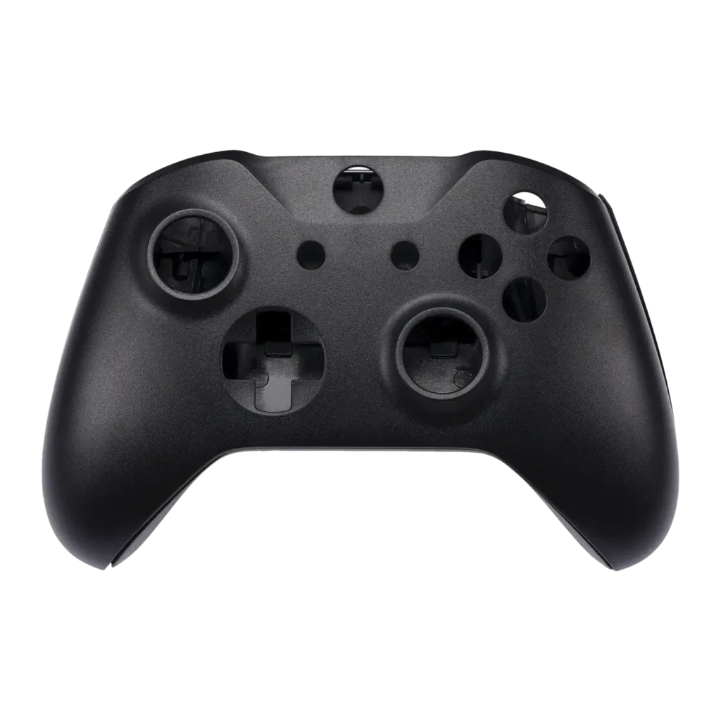 Console Shells (Top and Bottom) (Black) For Xbox One X