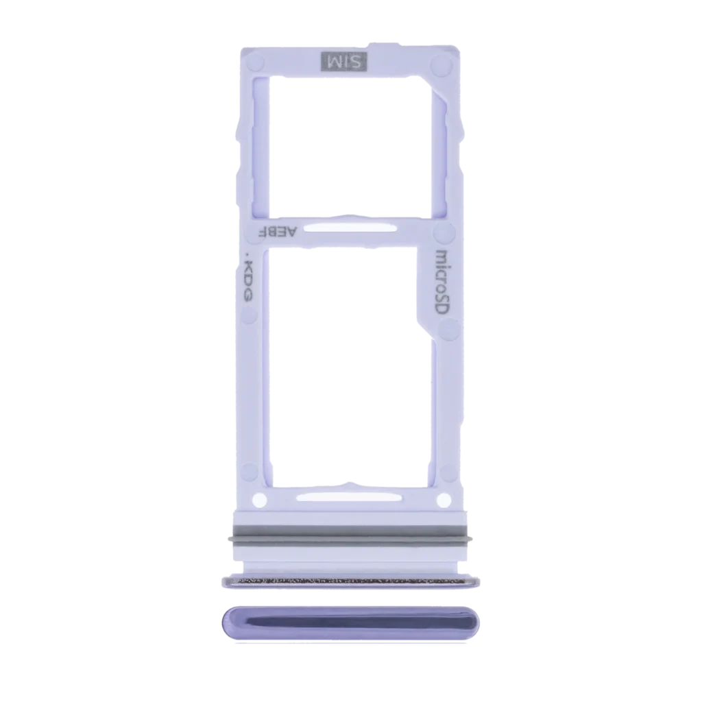 Single Sim Card Tray For Samsung Galaxy A72 (A725 / 2021) (Awesome Violet)