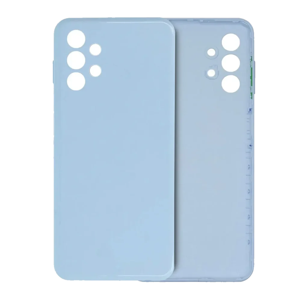 Back Cover Glass For Samsung Galaxy A13 4G (A135 / 2022) (Service Pack) (Blue)