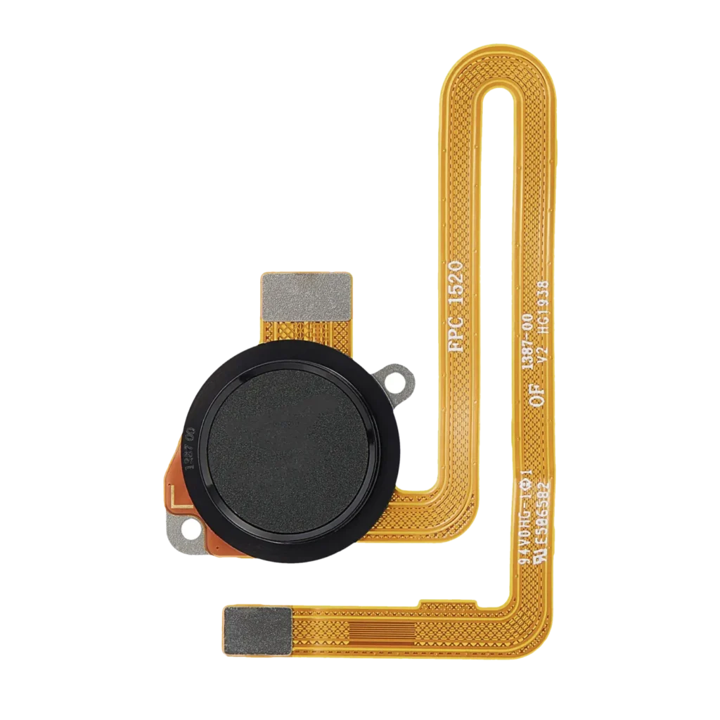 Fingerprint Reader With Flex Cable For Motorola Moto G8 Power (XT2041-1 / XT2041-3 / 2020) (Smoke Black)