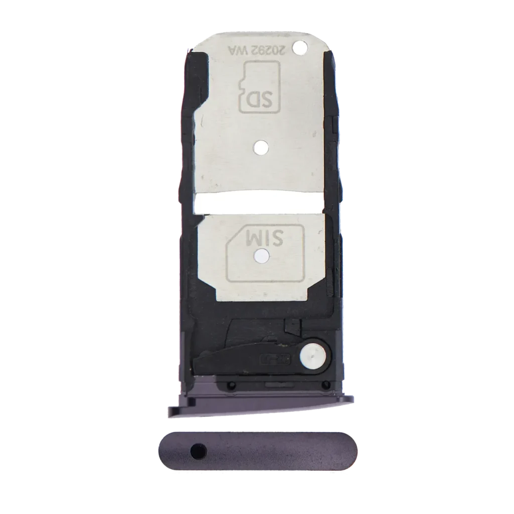 Single Sim Card Tray For Motorola Moto Z4 (XT1980 / 2019) (Purple)