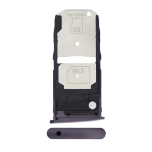 Single Sim Card Tray For Motorola Moto Z4 (XT1980 / 2019) (Purple)