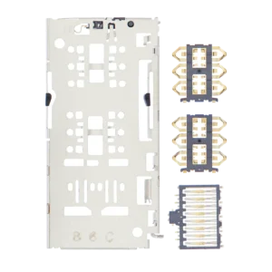 Sim Card Reader For Motorola Moto G8 Power Lite (XT2055 / 2020) / Moto E6S (XT2053-1 / 2020) (4 Piece Set)